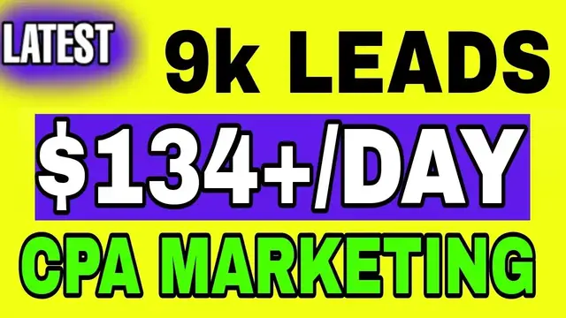 Video thumbnail for Earn +$134 In 60 Minutes!!! with CPAGRIP and CPabuild | CPA Marketing For Beginners, 2022