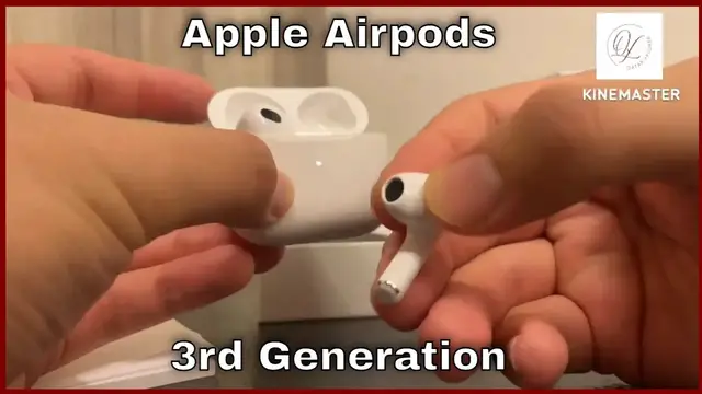 Video thumbnail for Airpods Gen 3 unboxing