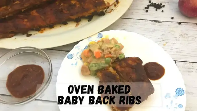 Video thumbnail for Delicious Oven Baked Baby Back Ribs Recipe | Happy Tummy Recipes