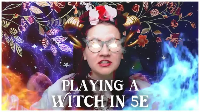 'Video thumbnail for Playing a Witch in D&D 5e: Class Builds, Roleplay, and Lore 👵🐸'