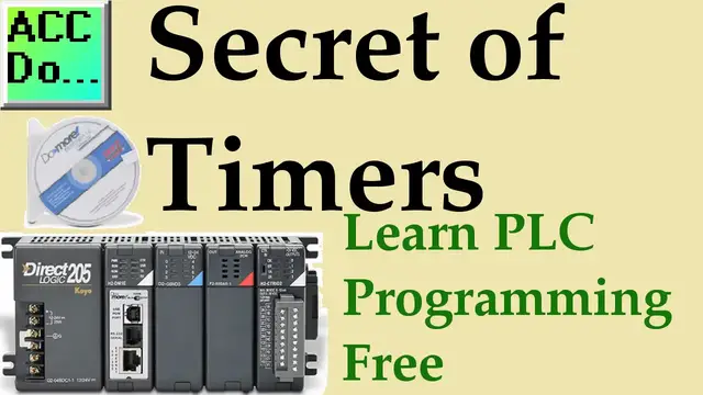 Video thumbnail for Learn PLC Programming - Free 8 - The Secret of Timers in the PLC