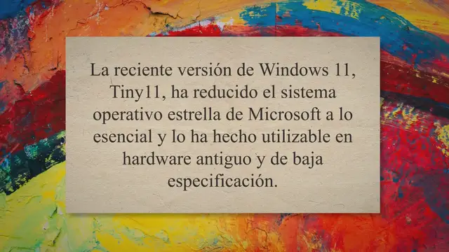 Video thumbnail for Tiny11 para Arm en una Raspberry Pi 4
