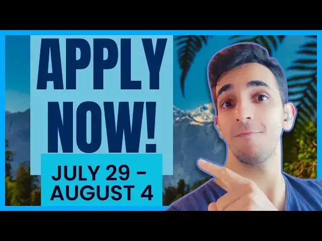 Video thumbnail for Currently Open Scholarships for International Students - July 29 - August 4