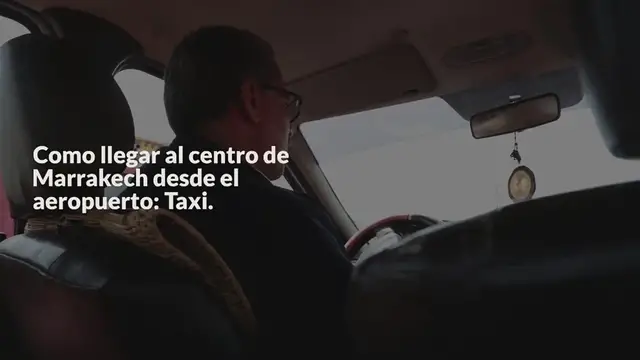 Video thumbnail for Como ir desde el aeropuerto de Marrakech al centro