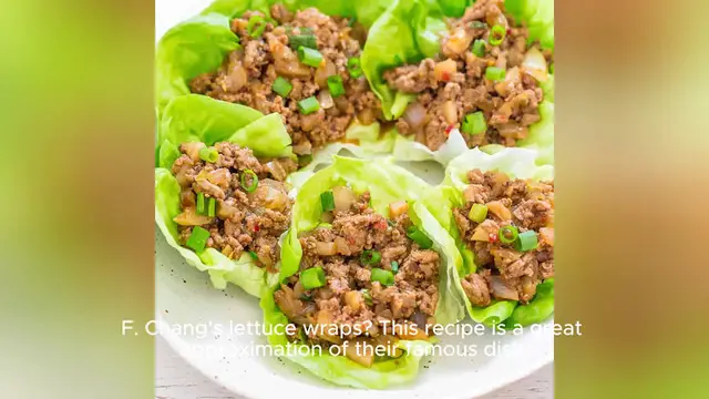 Video thumbnail for pf changs lettuce wrap recipe