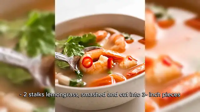 Video thumbnail for Tom yum Recipe