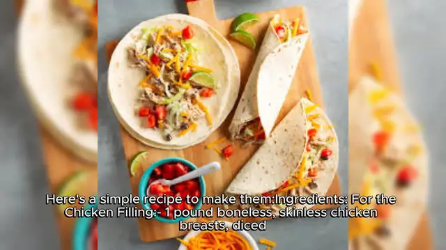 Video thumbnail for Fiesta Chicken Burritos Recipe