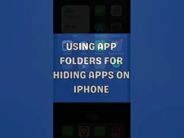 Video thumbnail for How to hide apps on iPhone without deleting them