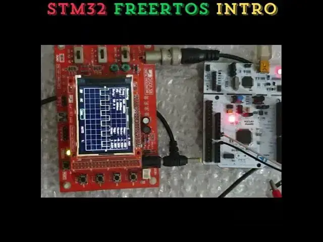 'Video thumbnail for STM32 FreeRTOS Introduction  #stm32 #microcontroller #freertos  #embeddedsystems #stm32tutorial'