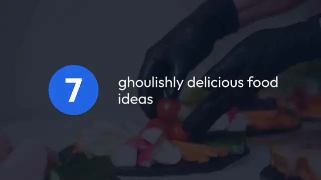 Video thumbnail for 7 Spooky Halloween Food Ideas to Enchant Your Guests: Ghoulishly Delicious Treats