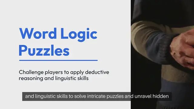 Video thumbnail for Word Logic Puzzles
