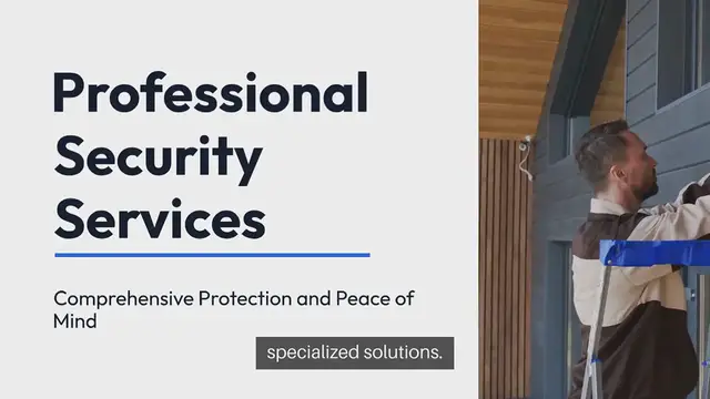 Video thumbnail for Professional Security Services