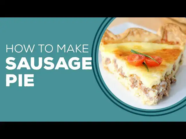 Video thumbnail for Blast From The Past: How To Make Sausage Pie