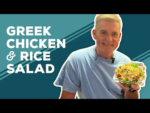 Video thumbnail for Love & Best Dishes: Greek Chicken and Rice Salad Recipe | Easy Chicken Lunch Ideas