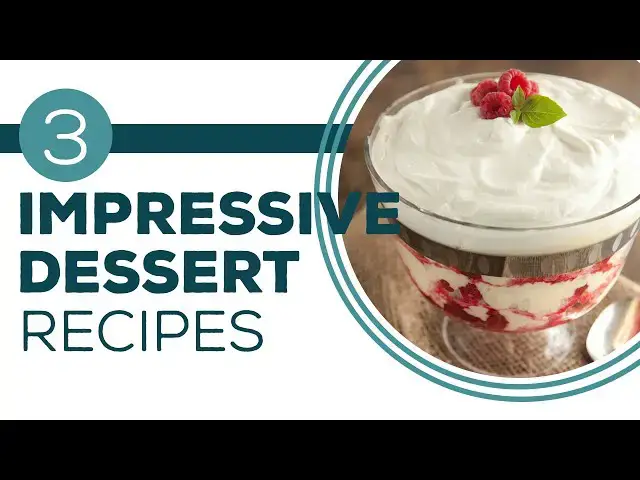 Video thumbnail for Full Episode Fridays: Sweet Endings - 3 Impressive Dessert Recipes