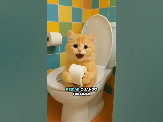 Video thumbnail for Gatinho malandro 🤣 #inteligenciaartificial #pets
