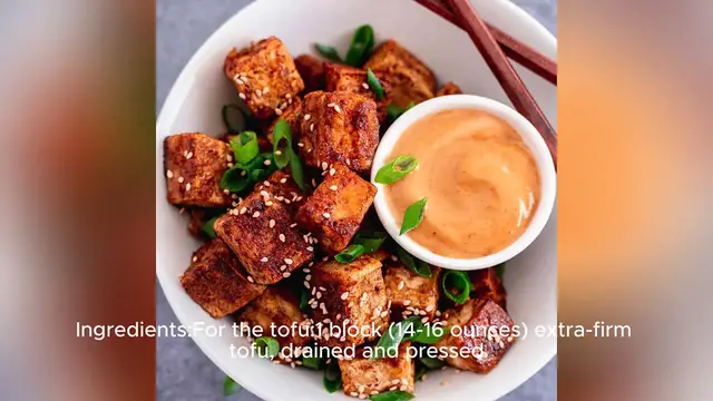 Video thumbnail for fried tofu recipe