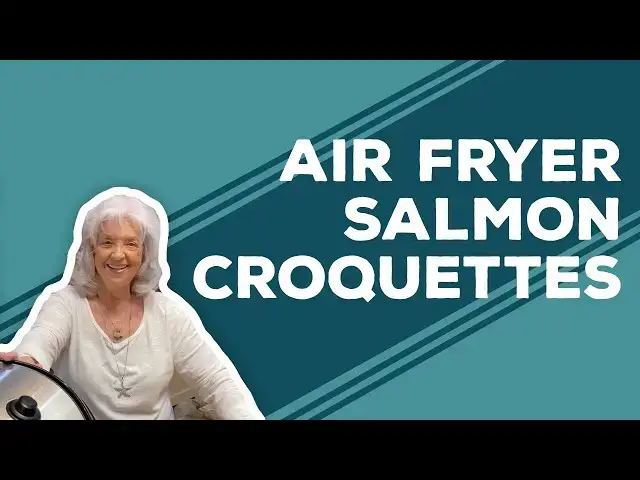Video thumbnail for Quarantine Cooking: Budget-Friendly Air Fryer Salmon Croquettes Recipe