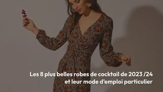 Video thumbnail for Les 8 Plus Belles Robes de Cocktail de 2023/24 A Porter Pour Les Grandes Occasions