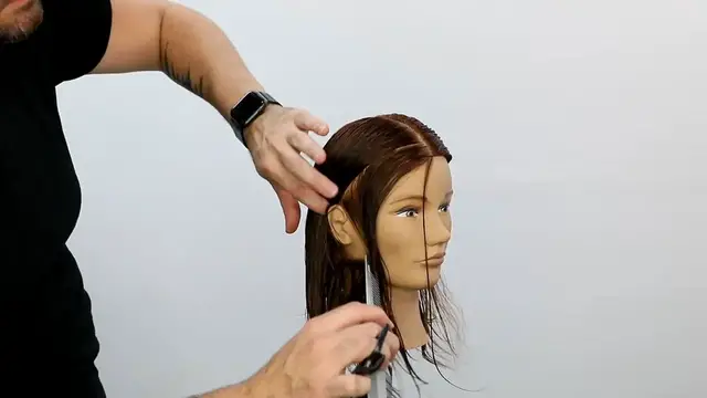 Video thumbnail for Curly Layered Haircut Tutorial Full Step By Step