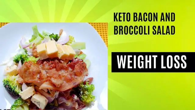 'Video thumbnail for How to make Keto Bacon and Broccoli Salad? Recipe'