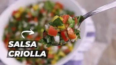 'Video thumbnail for You Won't Believe How EASY This Salsa Criolla Recipe is!'