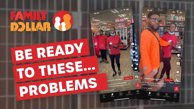 'Video thumbnail for Going to Family Dollar? Be Ready to These Problems | PissedConsumer'