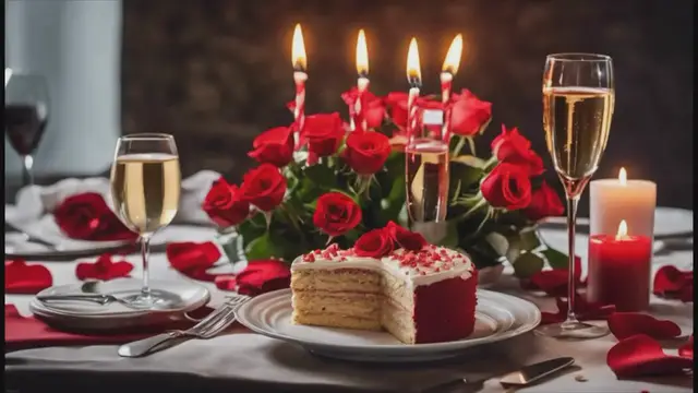 'Video thumbnail for Love’s Embrace: Birthday Wishes for Girlfriend'