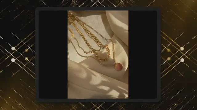 'Video thumbnail for Mastering the Art of Layered Gold Chain Necklaces: A Step-by-Step Guide'