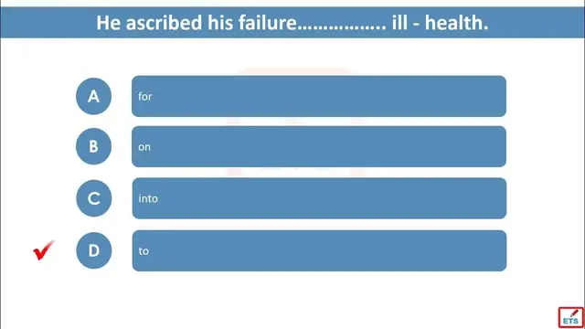 Video thumbnail for English Prepositions Quiz 69