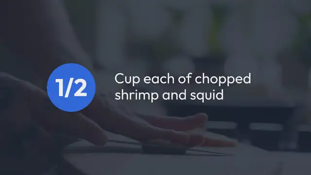 Video thumbnail for Okonomiyaki with Cabbage and Seafood Recipe