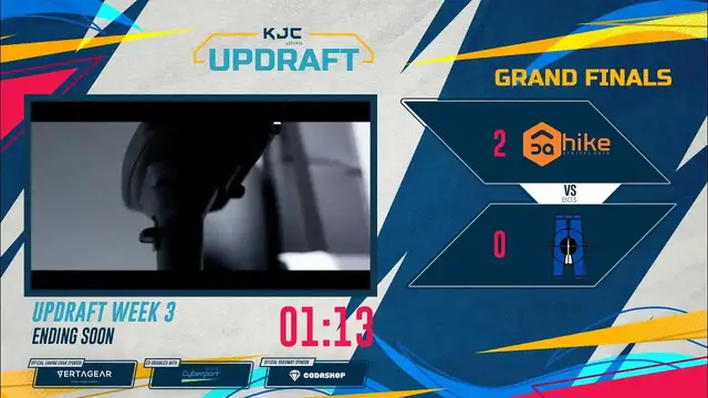 Video thumbnail for KJC eSports Updraft Week 4: Day 4 -  Grand Finals | Hike Digital [ID] vs Clutch Jeans [HK]