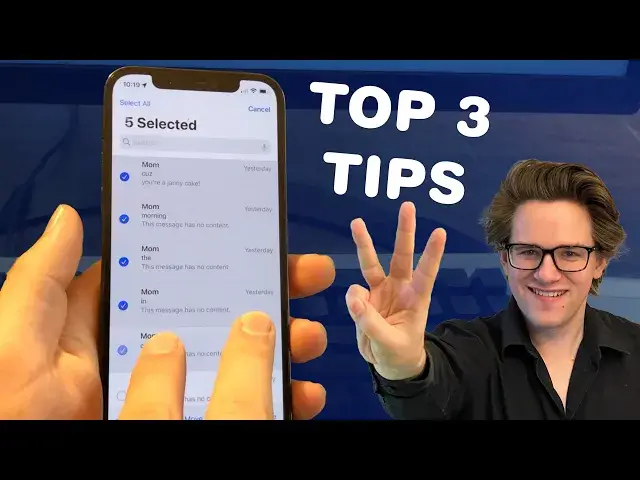 'Video thumbnail for Top 3 Tips: Hidden Gestures on the iPhone'