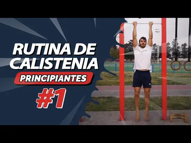 Video thumbnail for #1 Rutina de Calistenia para PRINCIPIANTES💪 | Rutina con BARRAS para Tren Superior🔥