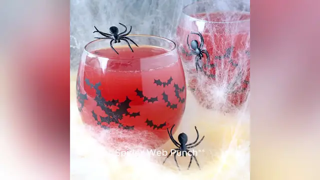 Video thumbnail for halloween drinks recipe