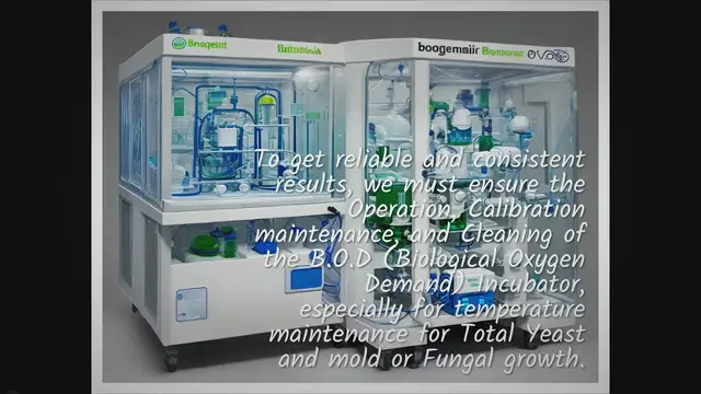 Video thumbnail for SOP Operation and Cleaning BOD Incubator in Microbiology Department