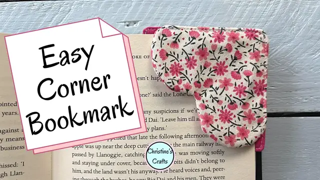 'Video thumbnail for How to Make a Heart Corner Bookmark Video'