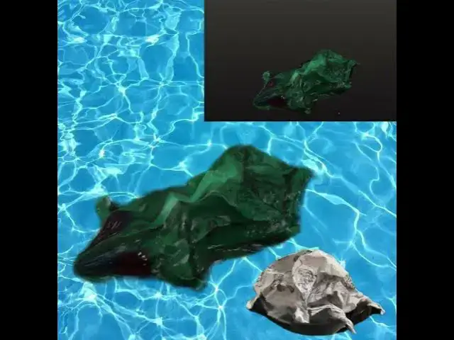 Video thumbnail for Turning an old paper towel art into a 3D recycled crocodile-ish thing! #indiedev
