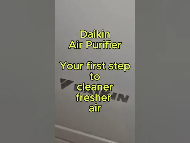 Video thumbnail for Daikin Air Purifier2