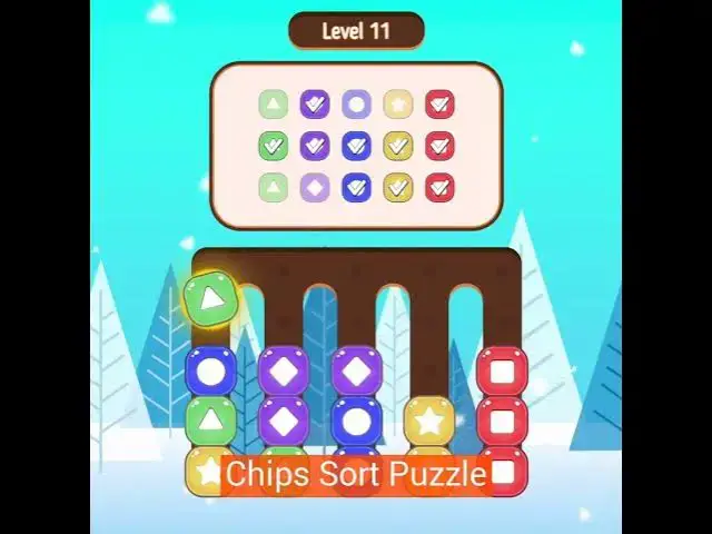 Video thumbnail for Chips Sort Puzzle #browsergame #puzzlegames #braingames #mousegames #mobilegames #sortinggames