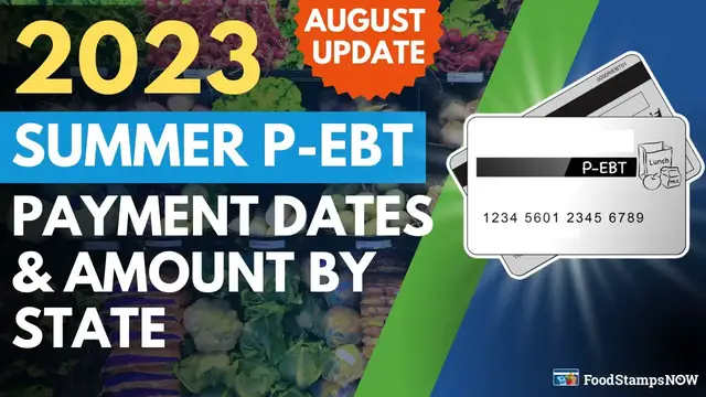 Video thumbnail for 2023 Summer P-EBT Payment Dates for 46 States (August Update)