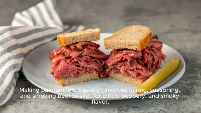 Video thumbnail for pastrami recipe