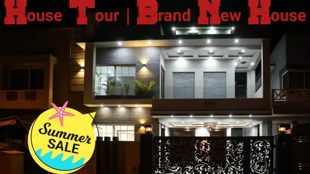 Video thumbnail for House Tour 2023 | Brand New House | Decor House For  Sale |