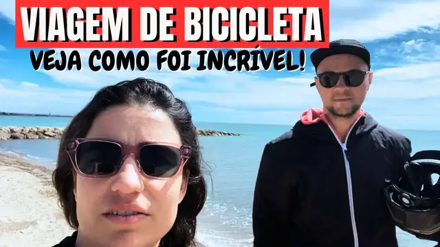 Video thumbnail for Trem + Bike: Aventura Épica até a Costa Dourada na Catalunha! 🚲🚆 Camping e Praias Paradisíacas 🏖️
