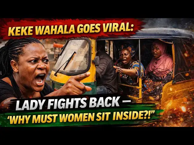 Video thumbnail for Rikici a Keke Ya Karaɗe Intanet: Matar Ta Ce – 'Me Yasa Mata Kullum Suke Zaune a Ciki?!'– Sele Media