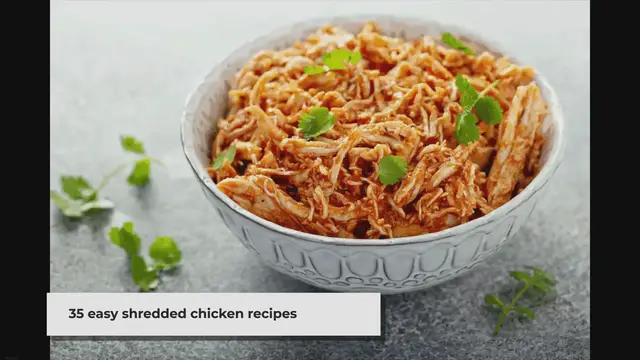 Video thumbnail for 35 Easy Shredded Chicken Recipes for Busy Weeknights