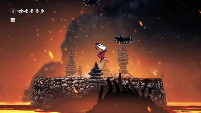 'Video thumbnail for Fighting in Lava - Hollow Knight Silksong Gameplay'