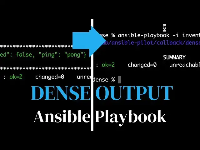 Video thumbnail for Simplifying Ansible Output with the community.general.dense Callback Plugin