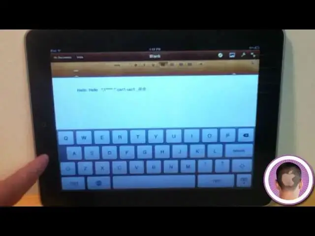 'Video thumbnail for Master Your iPad's Keyboard'
