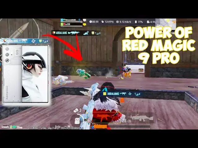 'Video thumbnail for THE POWER OF RED MAGIC 9 PRO 馃敟 RED MAGIC 9 PRO PUBG TEST'
